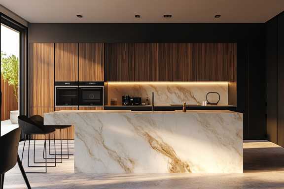 ماربل شیت بین کابینتی؛ انتخابی هوشمندانه برای بازسازی اقتصادی آشپزخانه